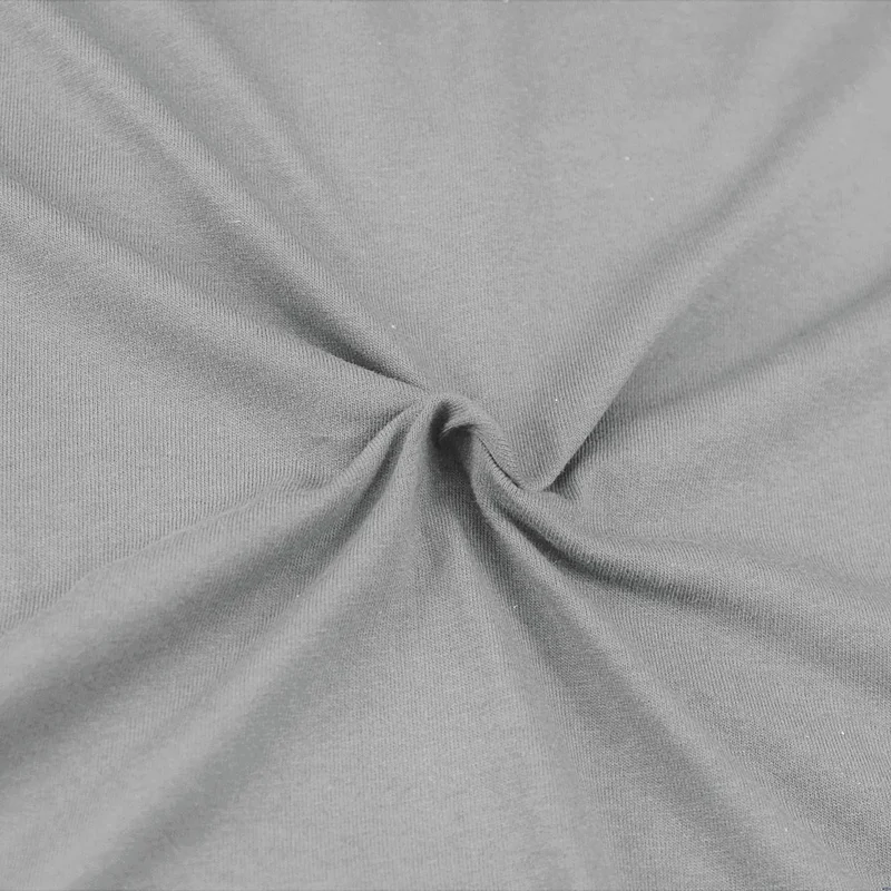 Jersey prostěradlo šedé 180x200cm