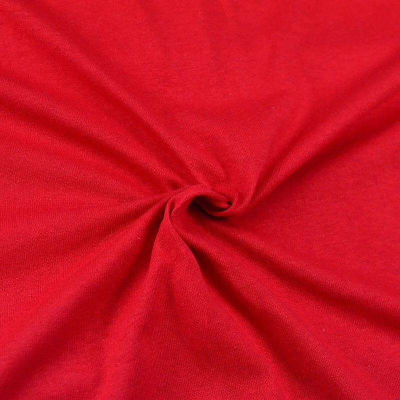 Jersey prostěradlo červené 180x200cm