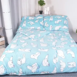 2 dílná sada mikroplyš Polar Bear